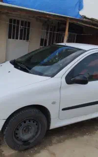 ۲۰۶ تیپ ۲ مدل ۹۰ کارکرد ۲۰۰ هزار بی رنگ و پلمب،