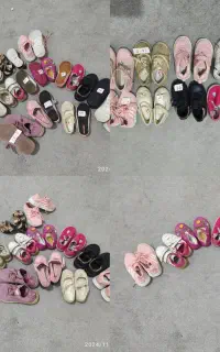 لباس و کفش کودک در سایز های مختلف در تنوع رنگ