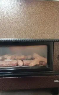 بخاری گازی شومینه ای نیک کالا 24000 مدل آذر MC24