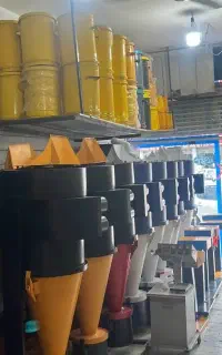 ساکلون بازیافت رنگ پودری و فیلتر رنگ