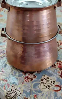 دو عدد دیگ مسی نو نو اصل زنجان