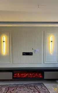 اجرای تی وی وال و رنگ آمیزی