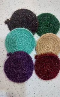 اسکاچ بافتنی با طرح و رنگ دلخواه