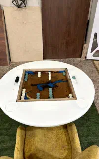 میز بازی با چوب و و رزین