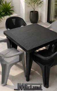 ست میز و صندلی مدل Ice