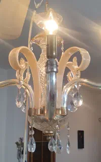 لوستر ۴ شاخه شامپاینی