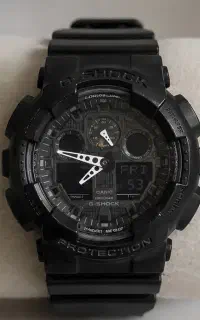 ساعت کاسیو G-SHOCK GA-100 مشکی