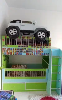 تخت دو طبقه کودک