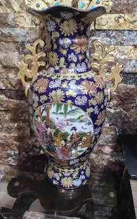 گلدان نیم متری چینی