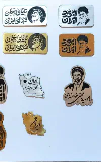 برچسب پشت گوشی