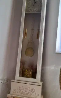 ساعت ایستاده کرم استخوانی شیک