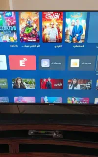 ال ای دی ۵۵ اسنوا اسمارت 4k .فریم لس با گلس محافظ