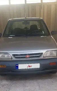 پراید 88 بدون رنگ