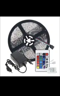 ریسه ال ای دی مدل ل RGB طول 5 متر چند رنگ