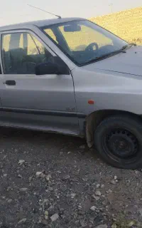 پراید ۸۸ بی رنگ شاسی سالم