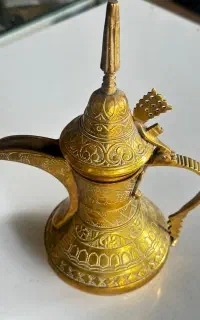 دله برنجی قدیمی حکاک دار