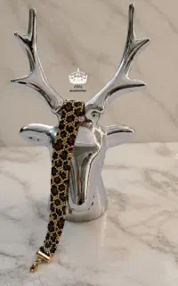 دستبند میوکی پلنگی