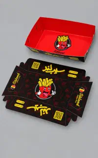جعبه سیب زمینی (طراحی رایگان و بدون هزینه قالب)