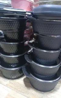 سرویس چدن داخل گرانیت ۱۲پارچه