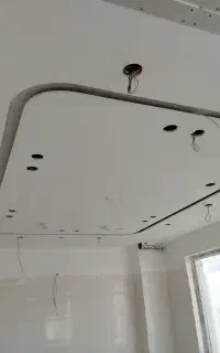 سقف کاذب، کناف،نورپردازی  و برقکاری،نقاشی ساختمان