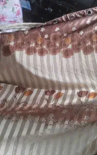 پرده پانچ شده ساتن