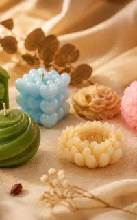 ورکشاپ یک روزه شمع‌سازی