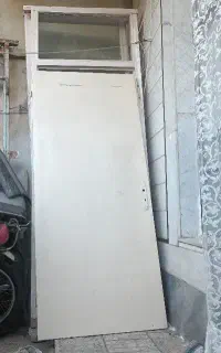 درب چوبی