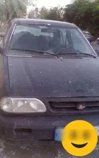 پراید مدل 82 رنگ مشکی بنزینی