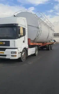 باربری حمل ونقل زمینی تریلی کامیون خاور ایسوزووانت