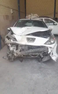 خودروپژو۲۰۷تصادفی