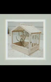 قفس پرنده چوبی