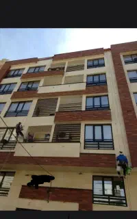 راپل .کار در ارتفاع.با طناب.