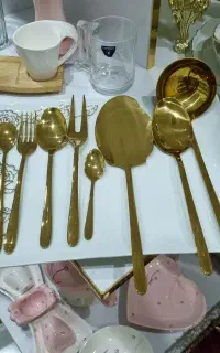 سرویس قاشق چنگال ۱۲۸ پارچه یونیک (۲۴ نفره اصلی)