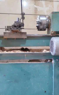 دستگاه تراش ایرانی و دستگاه خراطی مهره تخته نرد