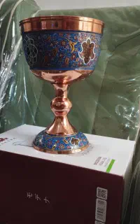 جام سنگاب خاتم کاری شده