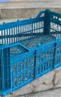 سبد پلاستیکی سیب دو ردیفه 10کیلویی(تابوتی)