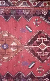 قالی محلی نو ۱در ۱ونیم طرح ناز