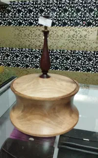 جاشکلات خوری دستساز چوب گردو