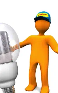 تعمیر لامپ سوخته LED