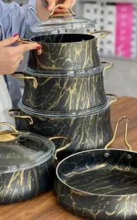 قابلمه تابه گرانیتی ۵لایه