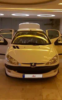 206 SD V8  بسیار کم کار