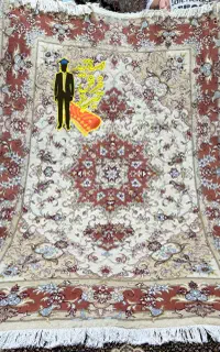 قالیچه ۳متری علیا اصل آذرشهر ۳۰رج- اساتید فرش