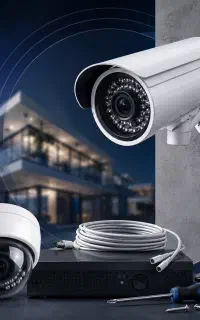 خدمات کامل دوربین مداربسته در محل