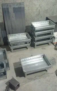 منقل کباب از ورق سفید گالوانیزه ۲میل