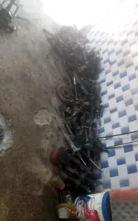 اخر اسفالت ربرو پمپ بنزین