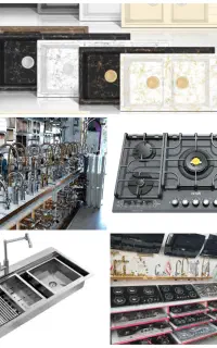 تخفیف سینک گرانیتی گاز توکار شیرالات هود SN710