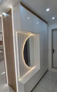 نوین چوب ۰تا۱۰۰ طراحی تا اجرا کابینت کمد کلوزت ...