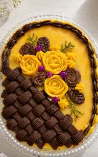 حلوا تزئینی و مجلسی سفارشی، تازه و حرفه‌ای