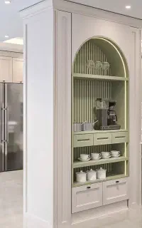 کابینت و پنجره دو جداره