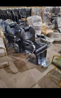 صندلی اصلاح سرشور آینه کلیر آرایشگاه ترولی تخت